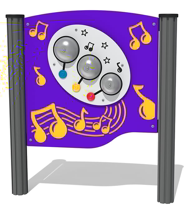 3 Slider Bells Musical Panel