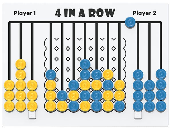 4 in a Row Play Panel