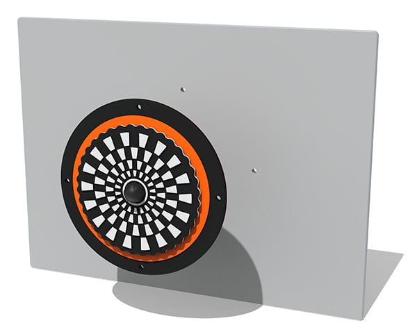 Mini Revolving Rectangles Optical Illusion Insert