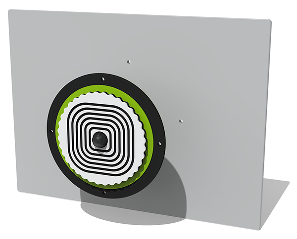 Mini Pulsing Square Optical Illusion Insert
