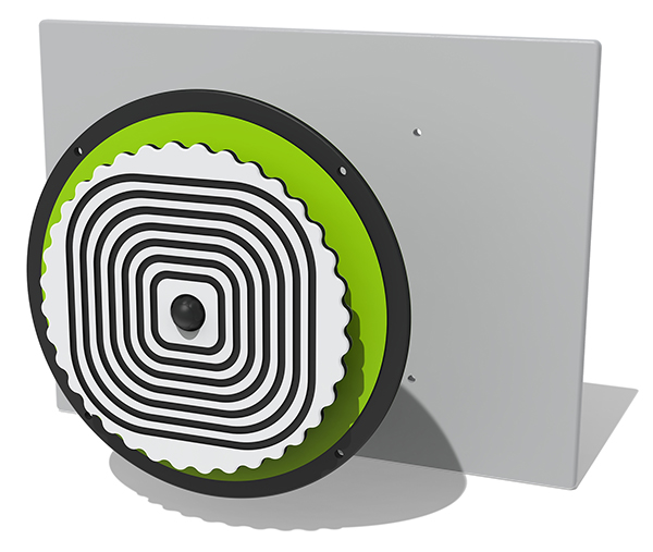 Pulsing Square Optical Illusion Insert