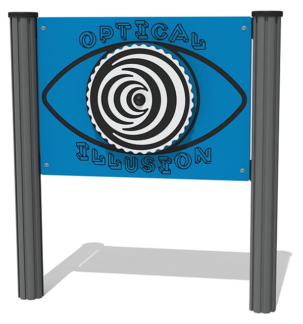 Wormhole Optical Illusion Play Panel