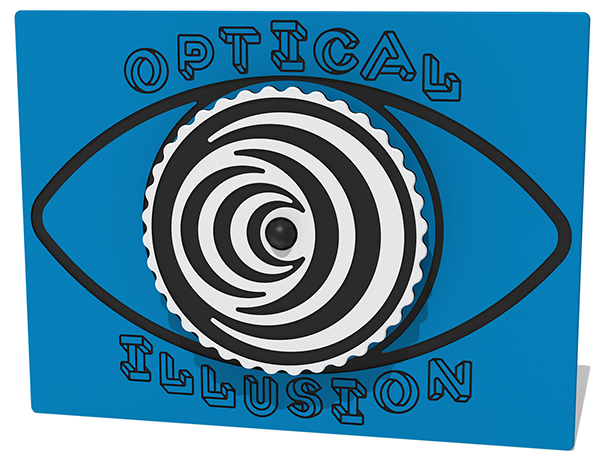 Wormhole Optical Illusion Play Panel