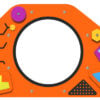 Sensory Ribbed Crawl Through Play Tunnel