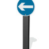 Turn Left or Right Street Sign