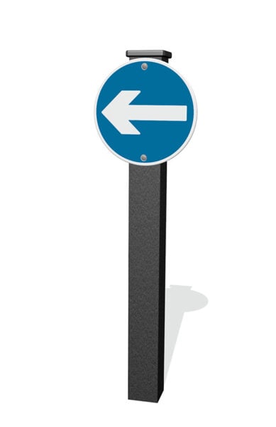 Turn Left or Right Street Sign