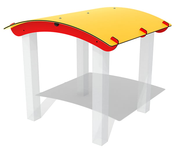 Multi-Play Curved Roof